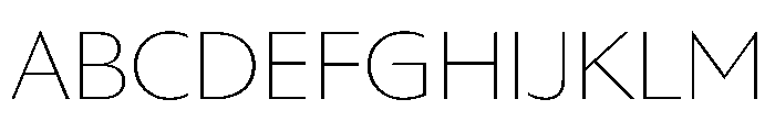 AzakaVAR Thin Instance 60bcb10a Font UPPERCASE