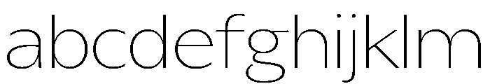 AzakaVAR Thin Instance FONT