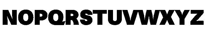 Azeret TRIAL Black Instance Font UPPERCASE