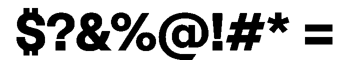 Azeret TRIAL Bold Instance Font OTHER CHARS