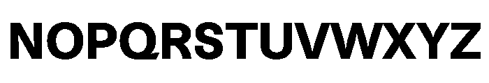 Azeret TRIAL Bold Instance Font UPPERCASE
