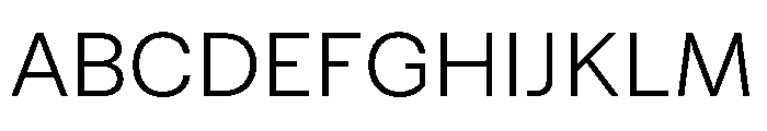 Azeret TRIAL Light Instance Font UPPERCASE