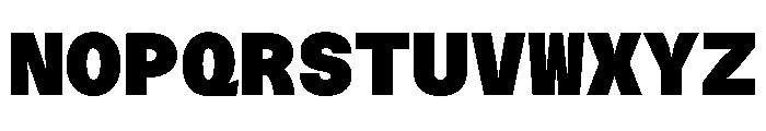 Azeret TRIAL MonoBlack Instance Font UPPERCASE
