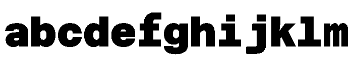 Azeret TRIAL MonoBlack Instance FONT