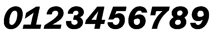 Azeret TRIAL MonoBoldItalic Instance Font OTHER CHARS