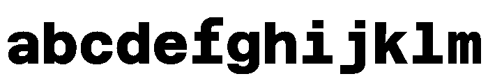 Azeret TRIAL MonoExtraBold Instance FONT