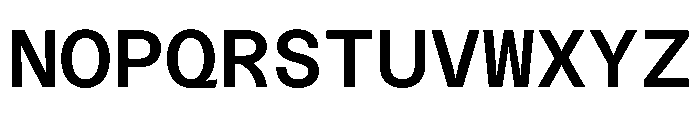 Azeret TRIAL MonoMedium Instance Font UPPERCASE