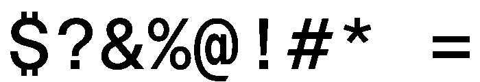 Azeret TRIAL MonoRegular Instance Font OTHER CHARS