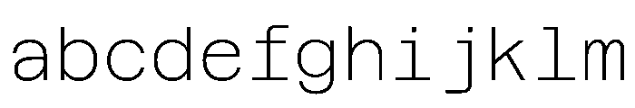Azeret TRIAL MonoThin Instance FONT