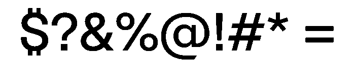 Azeret TRIAL Regular Instance Font OTHER CHARS