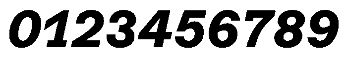 Azeret TRIAL SemiMonoBoldItalic Instance Font OTHER CHARS
