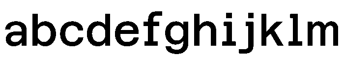 Azeret TRIAL SemiMonoMedium Instance FONT