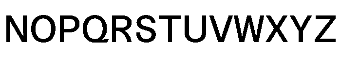 Azeret TRIAL SemiMonoRegular Instance Font UPPERCASE