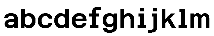 Azeret TRIAL SemiMonoSemiBold Instance FONT