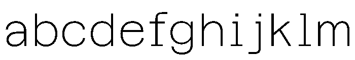 Azeret TRIAL SemiMonoThin Instance FONT