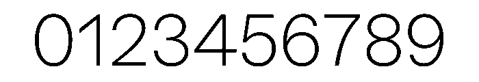 Azeret TRIAL Thin Instance Font OTHER CHARS