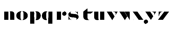 Azteca Kingsize Eee2fc10 Font LOWERCASE