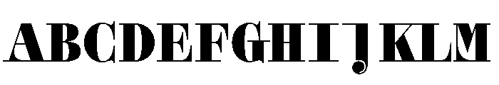 Azteca Text 86e1c033 Font UPPERCASE