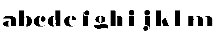 AztecaVAR Kingsize Instance FONT