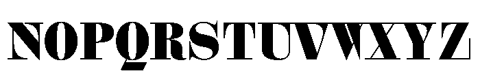 AztecaVAR Text Instance Font UPPERCASE