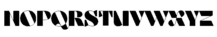 Aziga Regular Font UPPERCASE