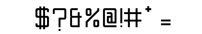 B?sica-Unicode Regular Font OTHER CHARS