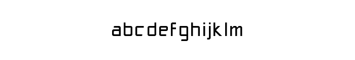 B?sica-Unicode Regular Font LOWERCASE