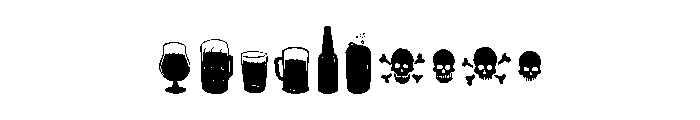 B Complex Regular Font OTHER CHARS