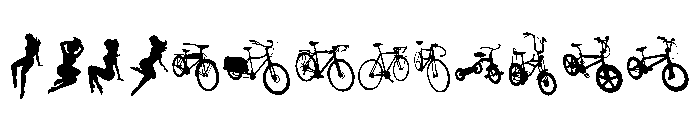 B Complex Regular Font UPPERCASE