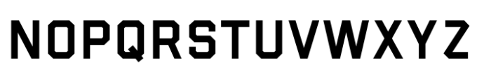 B52 Regular Font UPPERCASE