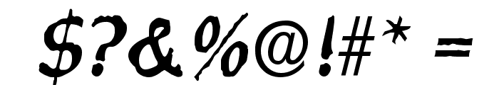 B650-Deco-Regular Font OTHER CHARS