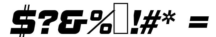 B790-Deco-Italic Font OTHER CHARS