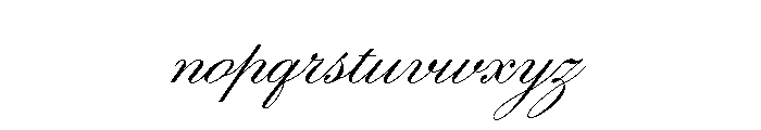 Ballet Variable Light Font LOWERCASE