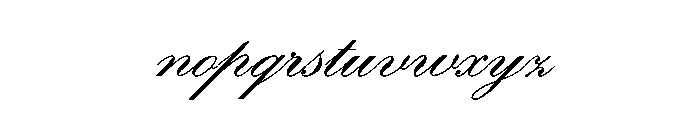 Ballet Variable Regular Font LOWERCASE