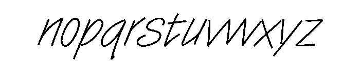Balneario Extra Light Font LOWERCASE