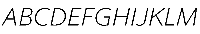 Balneario Italic Font UPPERCASE