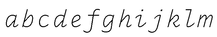 Balneario Thin Italic FONT