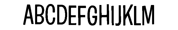 Bananas Variable Regular Font UPPERCASE