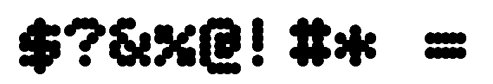 Banger Bold Font OTHER CHARS