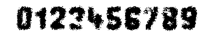 Banger Regular Font OTHER CHARS
