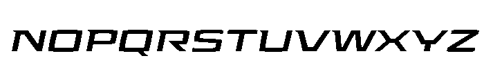 Bank Gothic Bold Font LOWERCASE