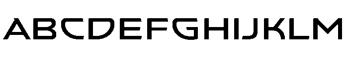 Bank Gothic Medium Font UPPERCASE