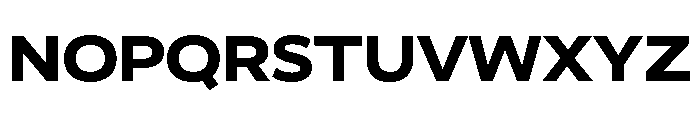 Basenji Variable Extra Bold Font UPPERCASE