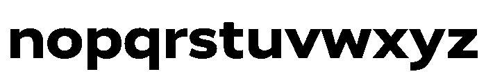 Basenji Variable Extra Bold Font LOWERCASE