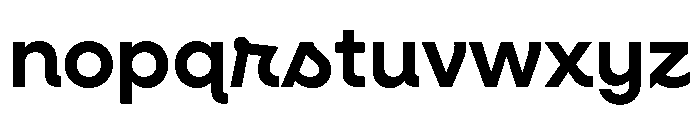 Basenji Variable Semibold Font LOWERCASE