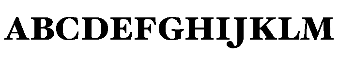 Baskerville No 2 Heavy Font UPPERCASE