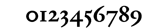 Baskerville No 2 Semibold Font OTHER CHARS