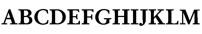 Baskerville No 2 Semibold Font UPPERCASE