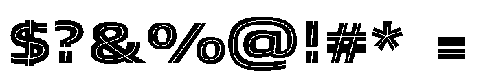 Basset Regular Font OTHER CHARS