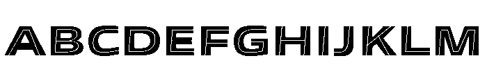 Basset Regular Font UPPERCASE